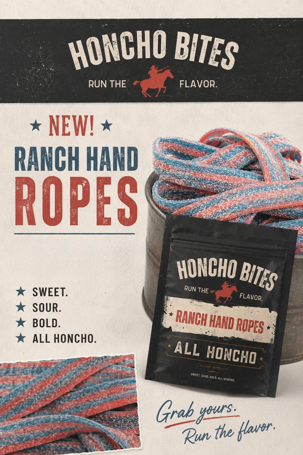 Pre Order Sour Ranch Hand Ropes