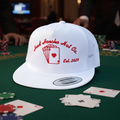 The Gambler hat with western background